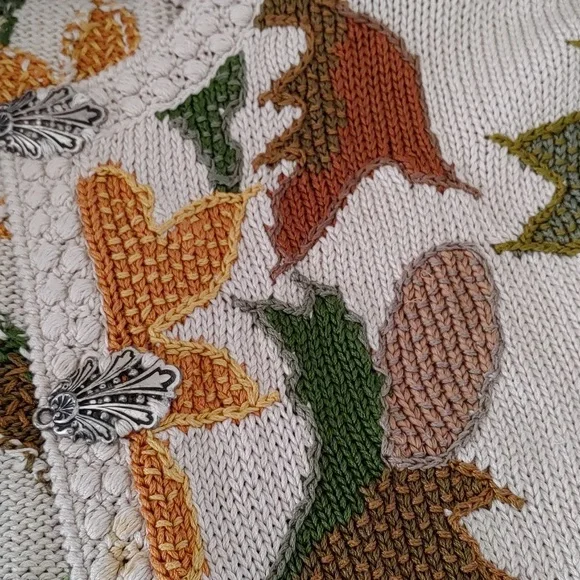 Hand Embroidered Sweater - Picture 12 of 15